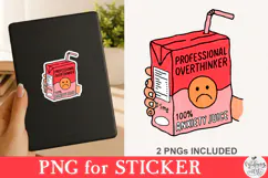 Professional Overthinker Png Product Image 2