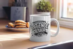Funny Patience Tester SVG for Kids and Toddler Shirts Product Image 5