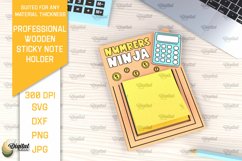 Professional Wooden Sticky Note Holders Laser Cut Bundle Product Image 12