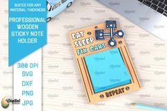 Professional Wooden Sticky Note Holders Laser Cut Bundle Product Image 6