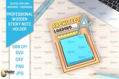 Professional Wooden Sticky Note Holders Laser Cut Bundle Product Image 9