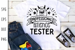 Professional Patience Tester SVG - Kids & Toddler SVG Product Image 1