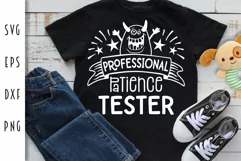 Professional Patience Tester SVG - Kids & Toddler SVG Product Image 2