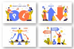 9 Business Profit and Loss Illustration Product Image 2