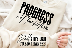 Progress Not Perfection SVG Design Product Image 2