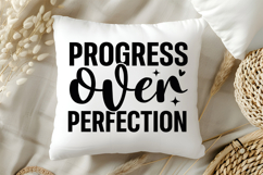 Progress Over Perfection SVG | Be Kind SVG | Kindness SVG Product Image 5