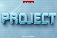 Project 3D editable text effect Product Image 1