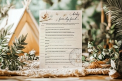 Baby Shower Game Family Feud | Baby Shower Games Printable Product Image 1