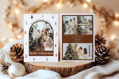 Boho Christmas Card Template Product Image 1