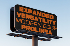 Prolinea Expanded Geometric Sans Serif Family Product Image 7