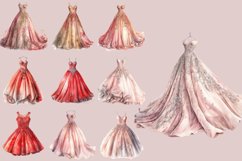 Prom Dress | Watercolour Clipart PNG Product Image 2