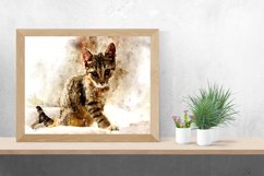 Printable CUTE CAT PORTRAITS 7 different formats Pack 12 Product Image 2