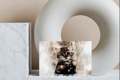 Printable CUTE CAT PORTRAITS 7 different formats Pack 09 Product Image 3