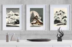 Minimalist Winter Wall Art, Set of 3 Printable Posters Product Image 2