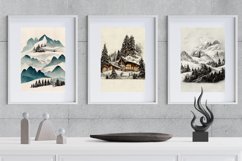Minimalist Winter Wall Art, Set of 3 Printable Posters Product Image 2