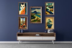 Wall Art, Watercolor Landscapes, Set of 5 Printable Posters Product Image 2