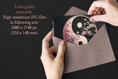 Asia Gothic Printable Card Set 8x5&quot; JPG Product Image 3
