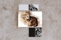 Printable CUTE CAT PORTRAITS 7 different formats Pack 06 Product Image 4