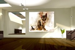Printable CUTE CAT PORTRAITS 7 different formats Pack 12 Product Image 4