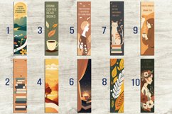 Set of 10 Fall Digital Bookmarks, Coffee, Tea, and Landscape Product Image 4