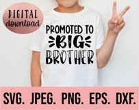 Little Brother Big Brother SVG - New Baby SVG - Sibling SVG Product Image 7