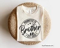 Promoted to Brother 2025 Svg 