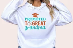 Promoted to great grandma SVG , Grandparents SVG Product Image 3