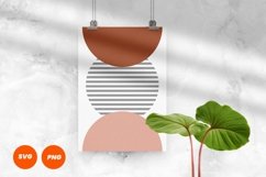 Abstract Art Background. Vector Boho Graphic Product Image 1