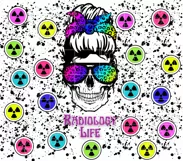 Radiology Tumbler Wrap, Sublimation, Xray, Imaging PNG Product Image 2