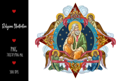 christening, vintage, religious, heaven, communion, faith, sacrament, saviour, epiphany, christian, evangelical, orthodox, greek, art, saint, holy, king, baptism, confirmation, angels, religion, sky, illustration, god, blessing, byzantine