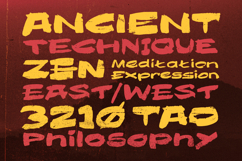 Proscenium Brush - Zen and the Art of Brush Fonts Product Image 13