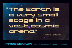 Proscenium Serif - A Widescreen Title Font Designed for Cine Product Image 2