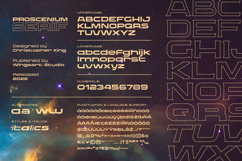 Proscenium Serif - A Widescreen Title Font Designed for Cine Product Image 3