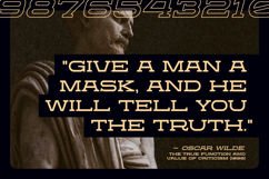 Proscenium Slab - An Ultra-Wide Font Designed for Cinema Product Image 14