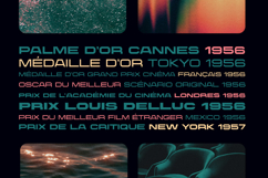 Proscenium - A Wide Sans-Serif Font Designed for Cinema Product Image 7