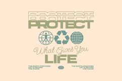 Protect Environment T-shirt Design Product Image 1