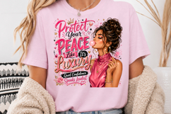 Protect Your Peace Like Its Luxury PNG, Glam Girls Product Image 3