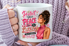 Protect Your Peace Like Its Luxury PNG, Glam Girls Product Image 4