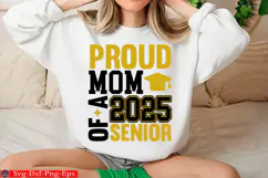 proud mom of 2025 graduate Senior png Product Image 4