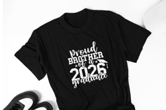 Proud 2026 Graduate Family SVG Quotes | 2026 Graduate Mom Product Image 7