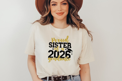 Proud 2026 Graduate Family SVG Quotes | 2026 Graduate Mom Product Image 9