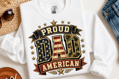 Proud American Dad PNG Product Image 2