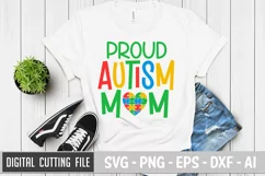 Proud Autism Mom Svg | Autism Svg | Autism Awareness Svg Product Image 1