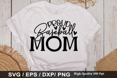 Baseball SVG Design - Livin' That Baseball Mom Life Product Image 4