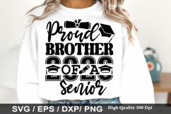 Proud Brother of a 2026 senior - Graduation SVG Design Product Image 1