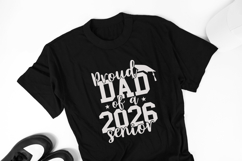 Proud Dad of a 2026 Senior SVG Quote Product Image 4
