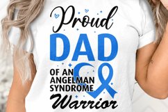 Angelman Syndrome Svg Png Proud Dad of an Angelman Warrior Product Image 1