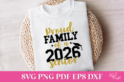 Proud Family of a 2026 Senior SVG Quote Product Image 2