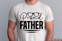 Proud father SVG, Father&#039;s Day SVG Product Image 1