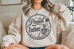 Proud Father Of A Few Dumbass Kids SVG Product Image 4